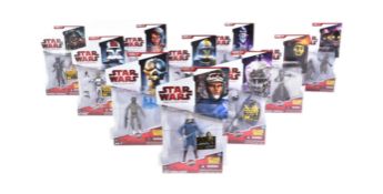 STAR WARS - THE CLONE WARS - HASBRO CARDED ACTION FIGURES