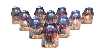 STAR WARS - REVENGE OF THE SITH - CARDED ACTION FIGURES