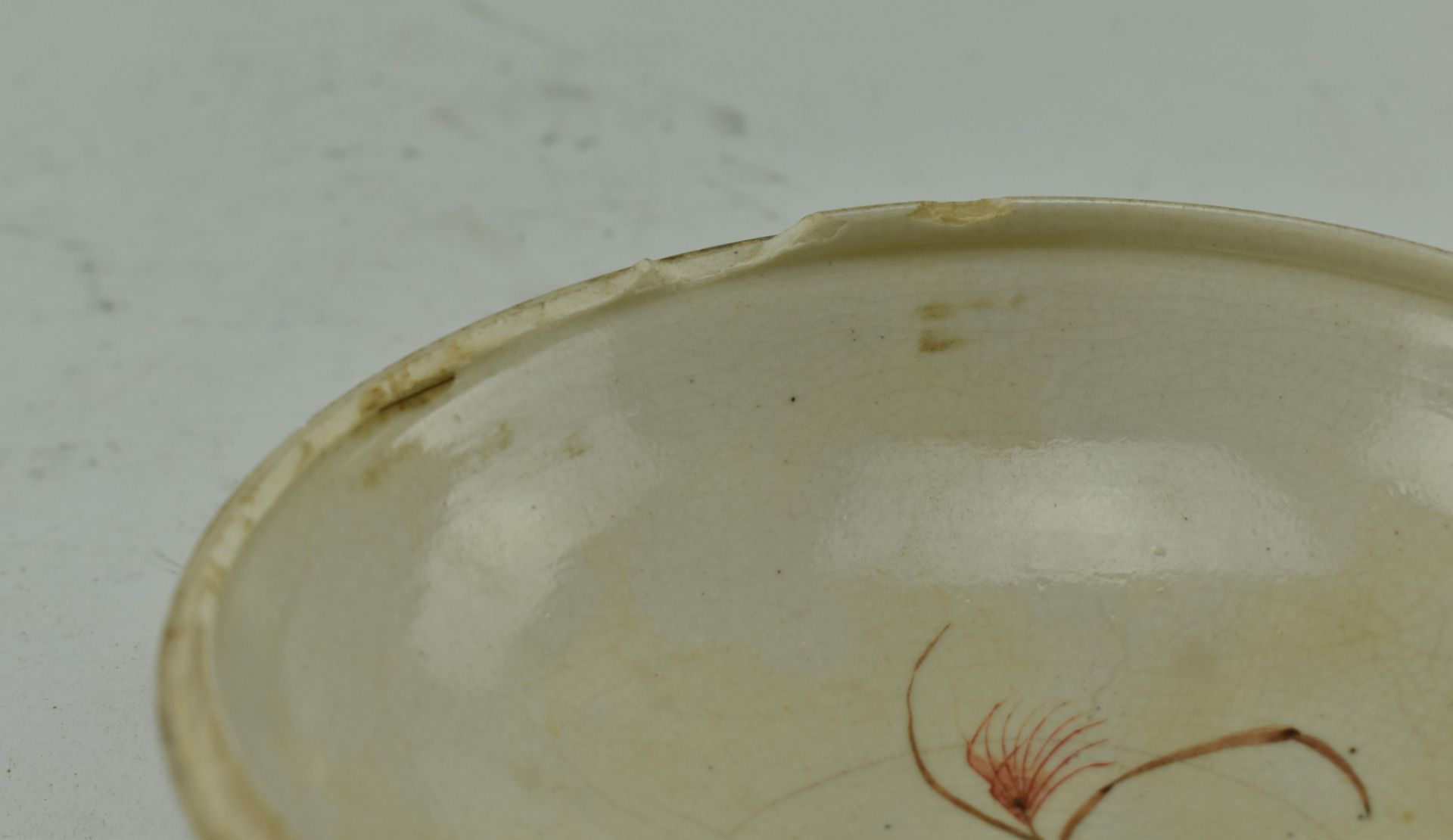 19TH CENTURY JAPANESE KUTANI CERAMIC BOWL WITH LID - Image 5 of 6