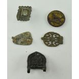 COLLECTION OF ANCIENT ROMAN ENAMEL BROOCHES