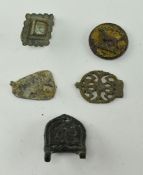 COLLECTION OF ANCIENT ROMAN ENAMEL BROOCHES
