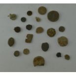 COLLECTION OF MEDIEVAL LEAD SEALS / AMULETS / PLAQUES