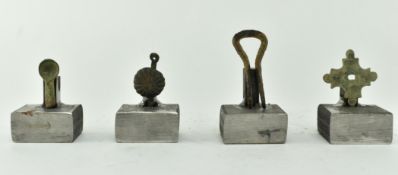 COLLECTION OF FOUR MEDIEVAL AMULETS