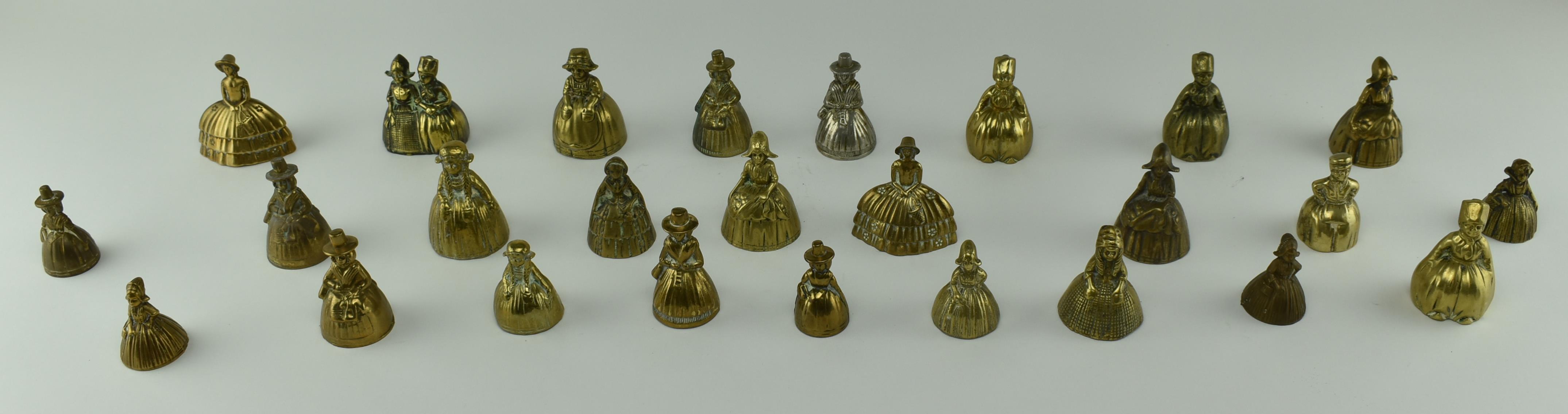 A COLLECTION OF 26 VICTORIAN DUCTH MINIATURE BELLS