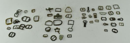 COLLECTION OF ANCIENT ROMAN/MEDIEVAL BRONZE BUCKLES