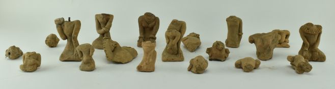 COLLECTION OF TERRACOTTA INDUS VALLEY FIGURINES