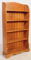 20TH CENTURY COUNTRY PINE FREE STANDING BOOKCASE