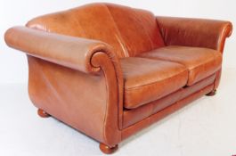 CONTEMPORARY CHESTERFIELD CLUB LEATHER SOFA SETTEE