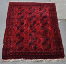 20TH CENTURY AFGHAN ERSARI PERSIAN FLOOR CARPET RUG