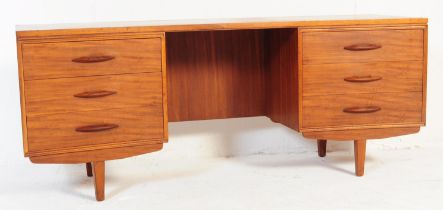 MID CENTURY AVALON TEAK WRITING DESK