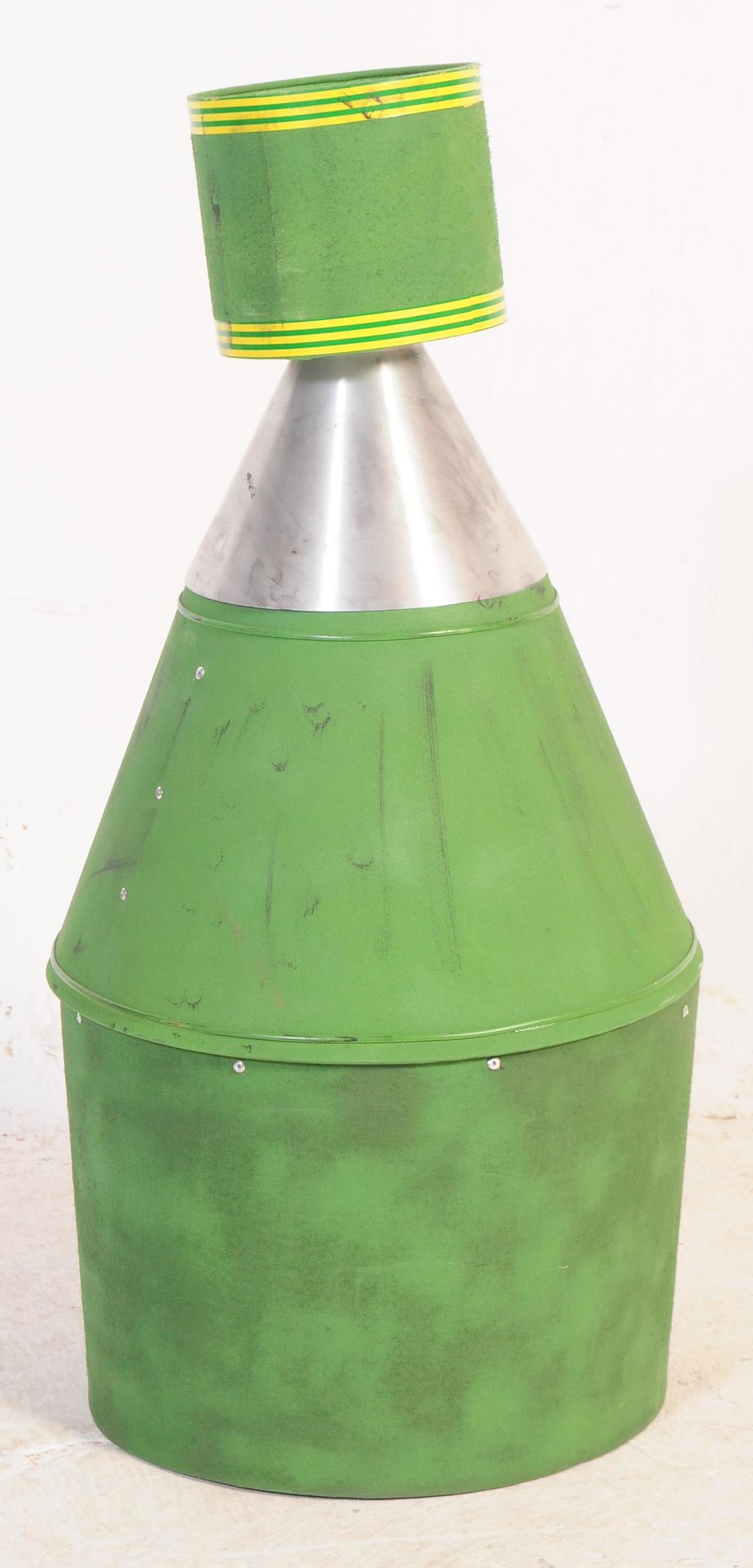 20TH CENTURY INDUSTRIAL THEATRE PROP LIGHT SHADE BOMB