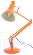 20TH CENTURY ANGLEPOISE MODEL 90 ORANGE TABLE LAMP