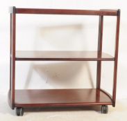 MID 20TH CENTURY DANISH KEVI TEAK HOSTESS TROLLEY