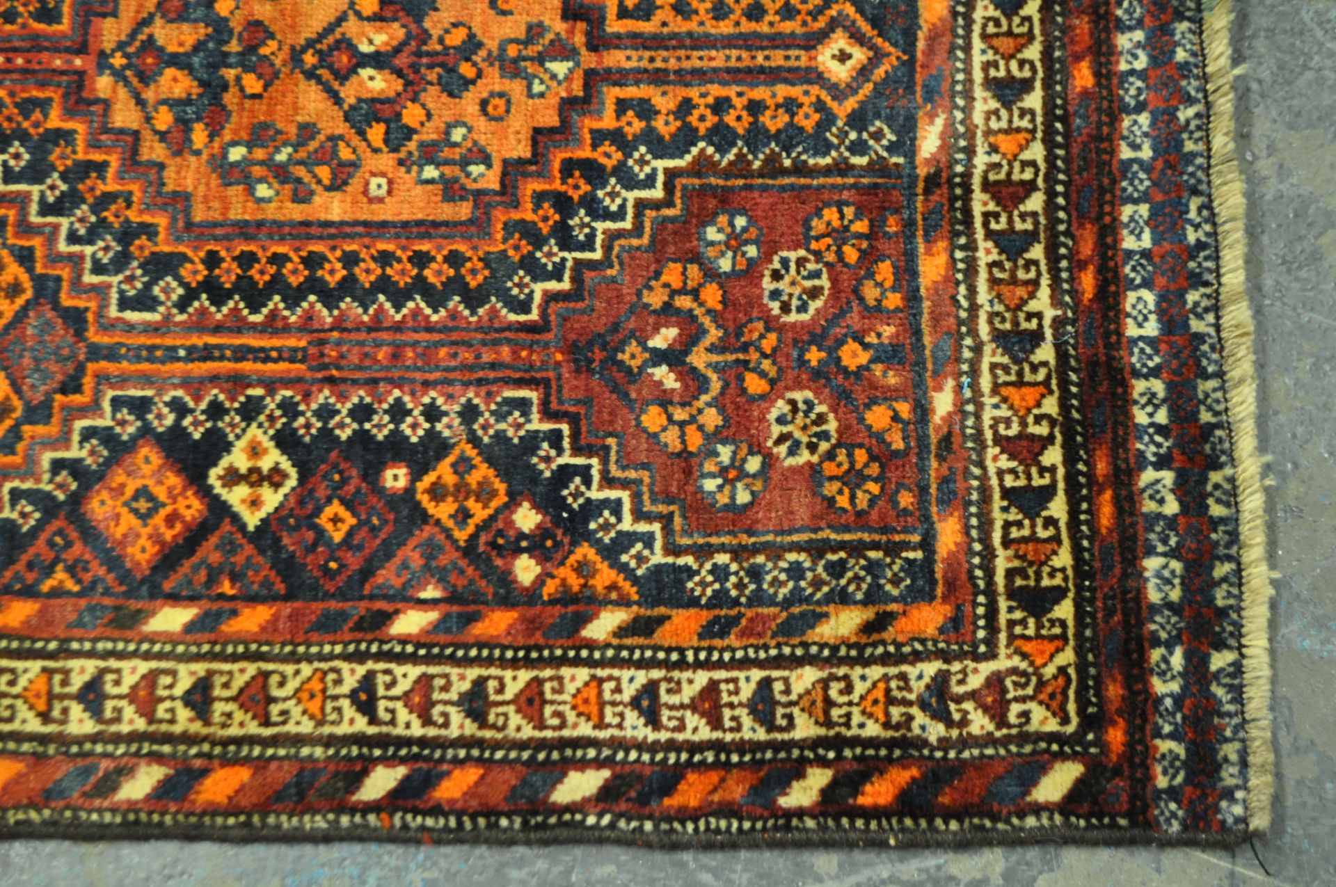 SOUTH WEST PERSIAN LORI RUNNER RUG - Image 3 of 4