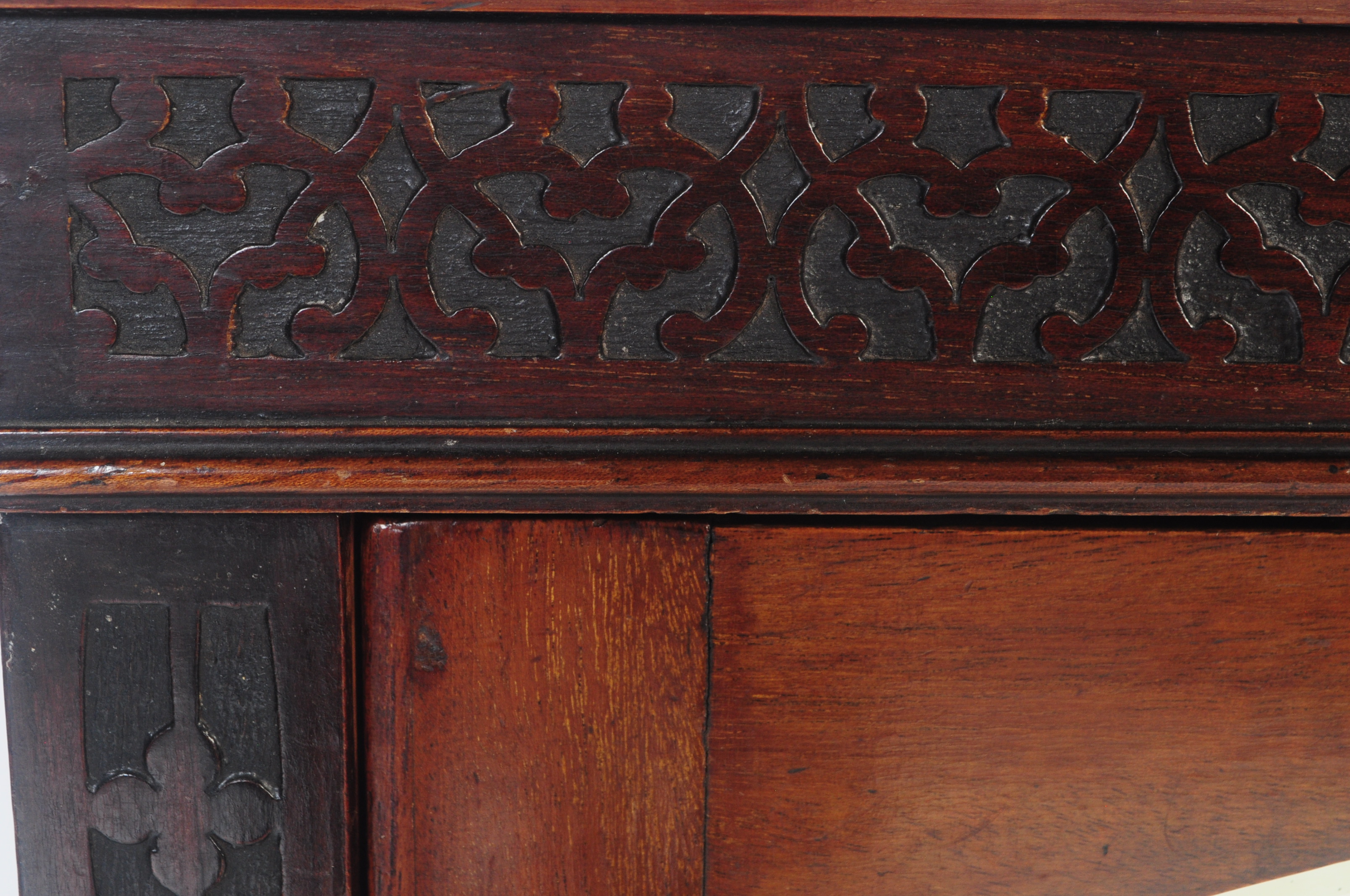 LATE VICTORIAN 19TH CENTURY MAHOGANY PIER CUPBOARD CABINET - Image 6 of 7