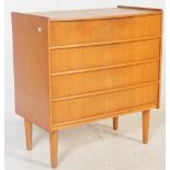 1960S VINTAGE NORWEGIAN TEAK CHEST OF DRAWERS BY SKEIE & CO