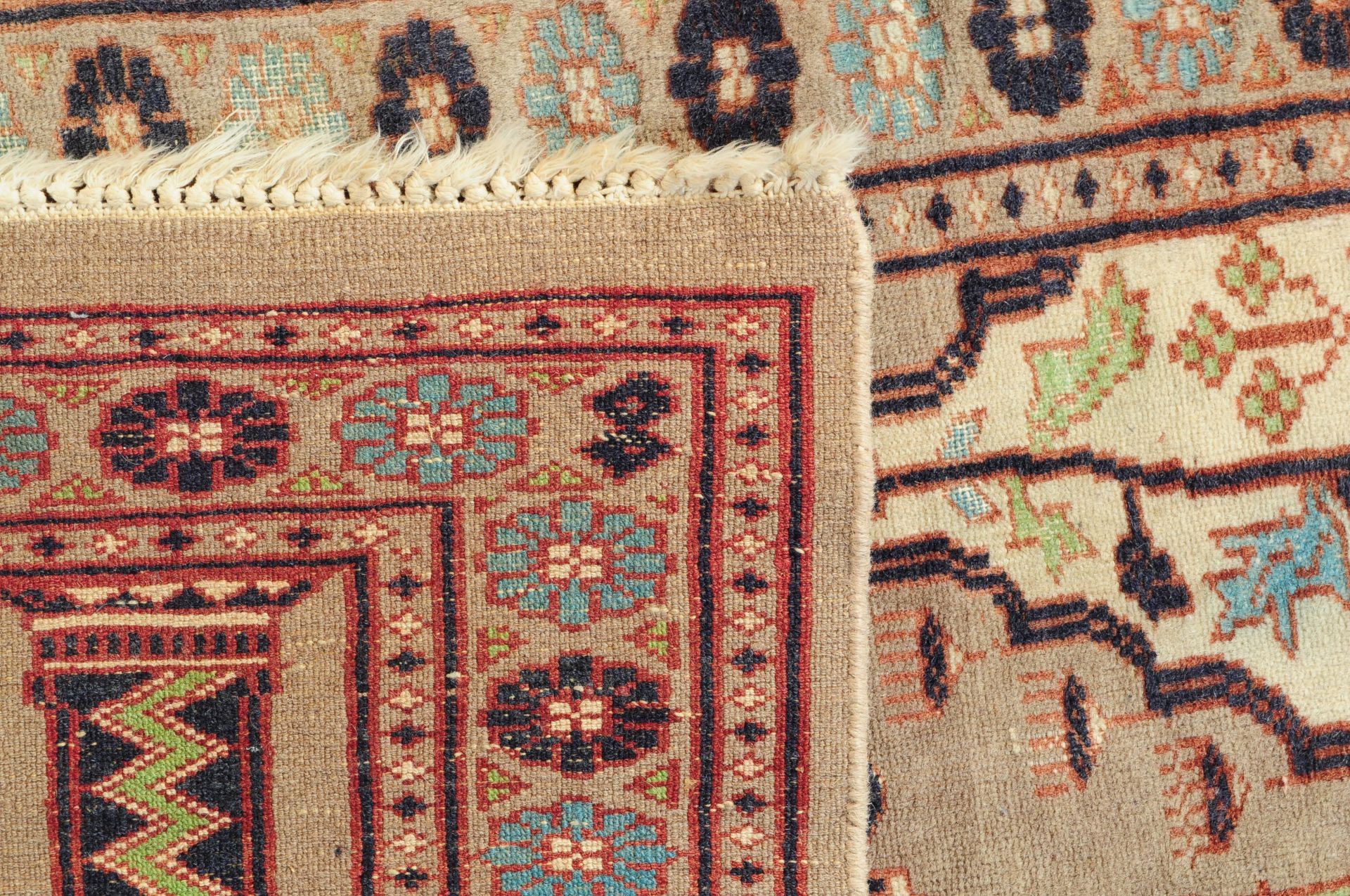 COLLECTION OF MID 20TH CENTURY PRAYER RUGS & RUNNER - Image 8 of 11