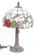 VINTAGE 20TH CENTURY TIFFANY STYLE DESK LAMP
