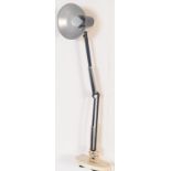 20TH CENTURY BLACK METAL ANGLEPOISE LAMP