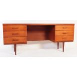 MID CENTURY AUSTINSUITE TEAK WRITING DESK