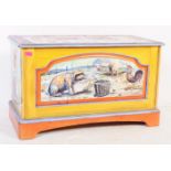 VINTAGE HAND PAINTED BLANKET BOX / CHEST