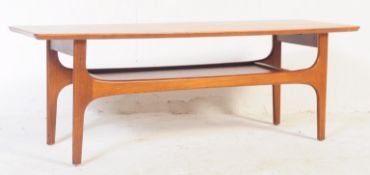 VINTAGE 1970S TEAK WOOD COFFEE / OCCASIONAL TABLE BY JENTIQUE