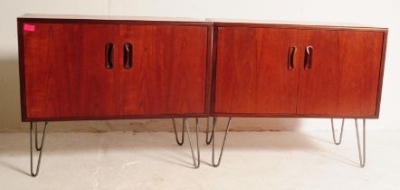 PAIR OF MID CENTUERY G PLAN 1960S TEAK CABINETS