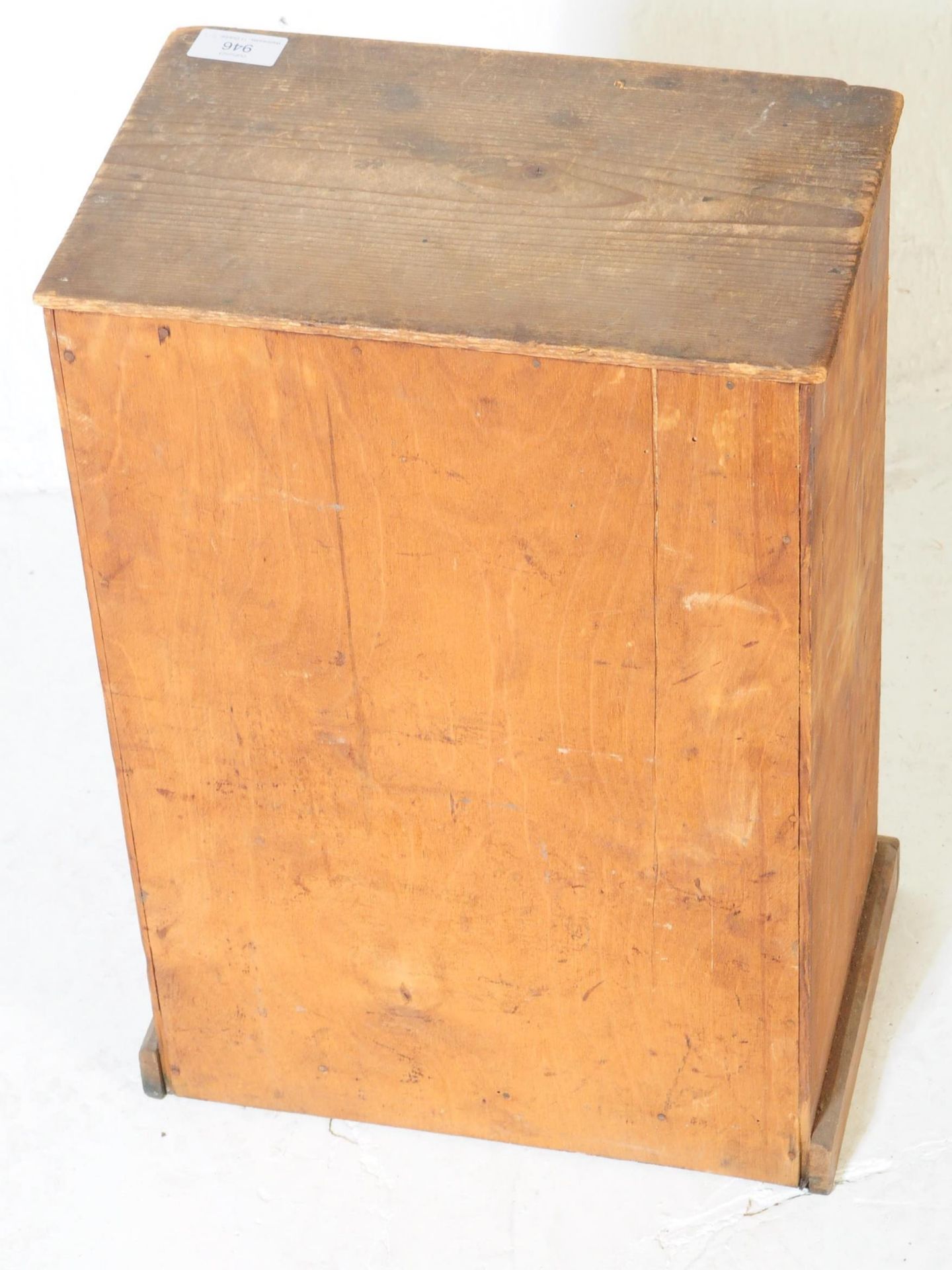 19TH CENTURY VICTORIAN PINE WATCHMAKERS CHEST - Image 6 of 6