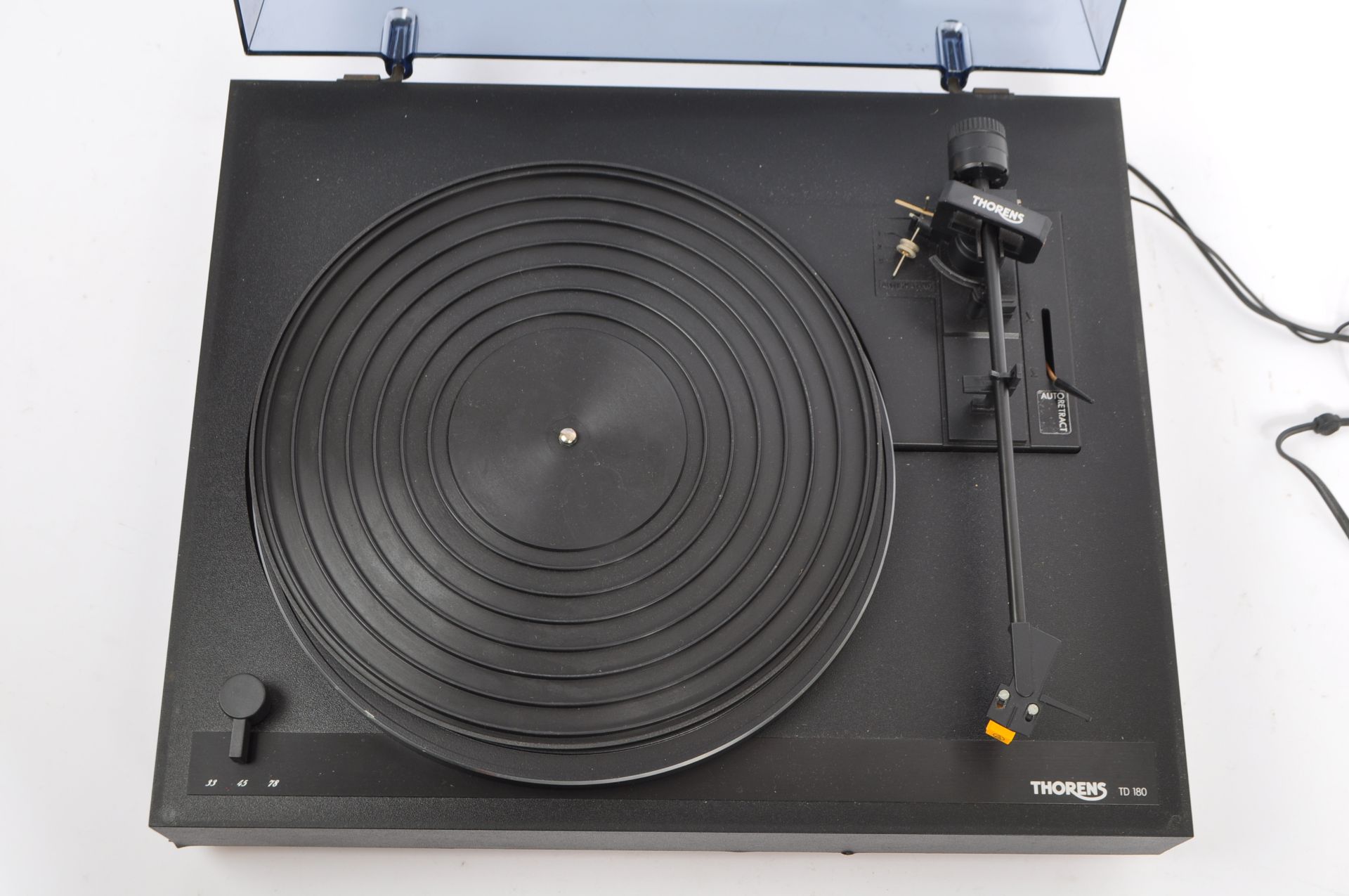 VINTAGE 20TH CENTURY THORENS VINYL RECORD PLAYER - Image 3 of 7