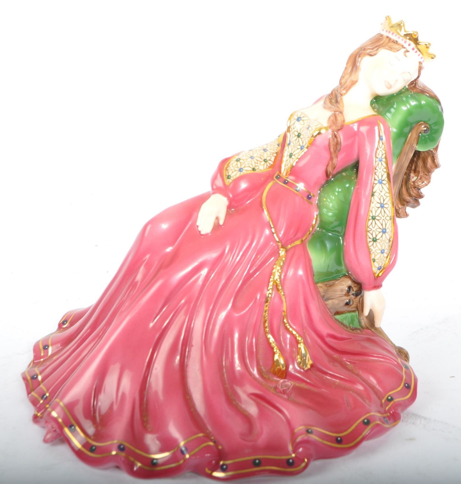 TWO LIMITED EDITION COALPORT FIGURINES - CATHY & SLEEPING BEAUTY - Bild 4 aus 8