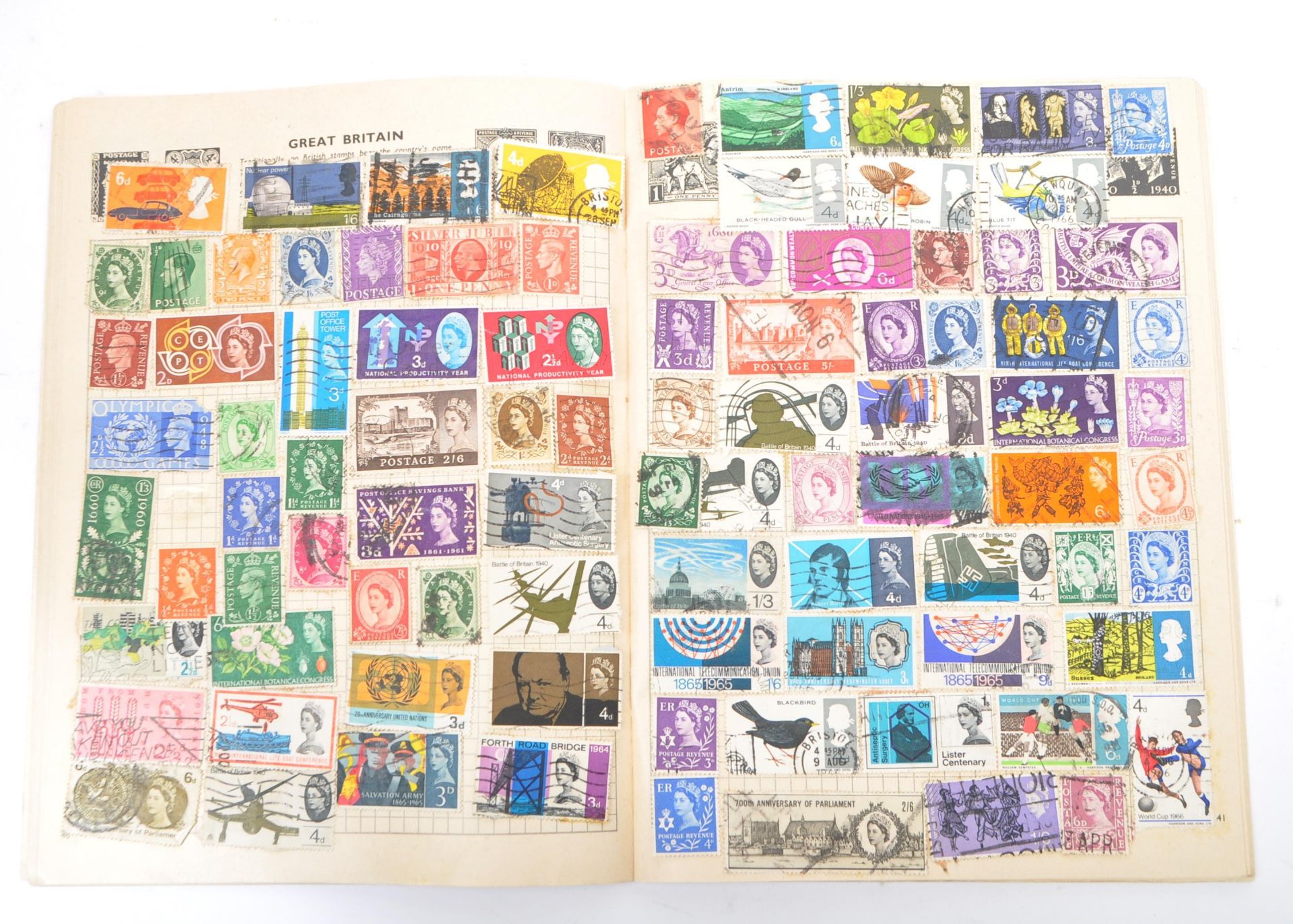 COLLECTION OF UNITED KINGDOM ROYAL MAIL UNFRANKED STAMPS - Image 2 of 6