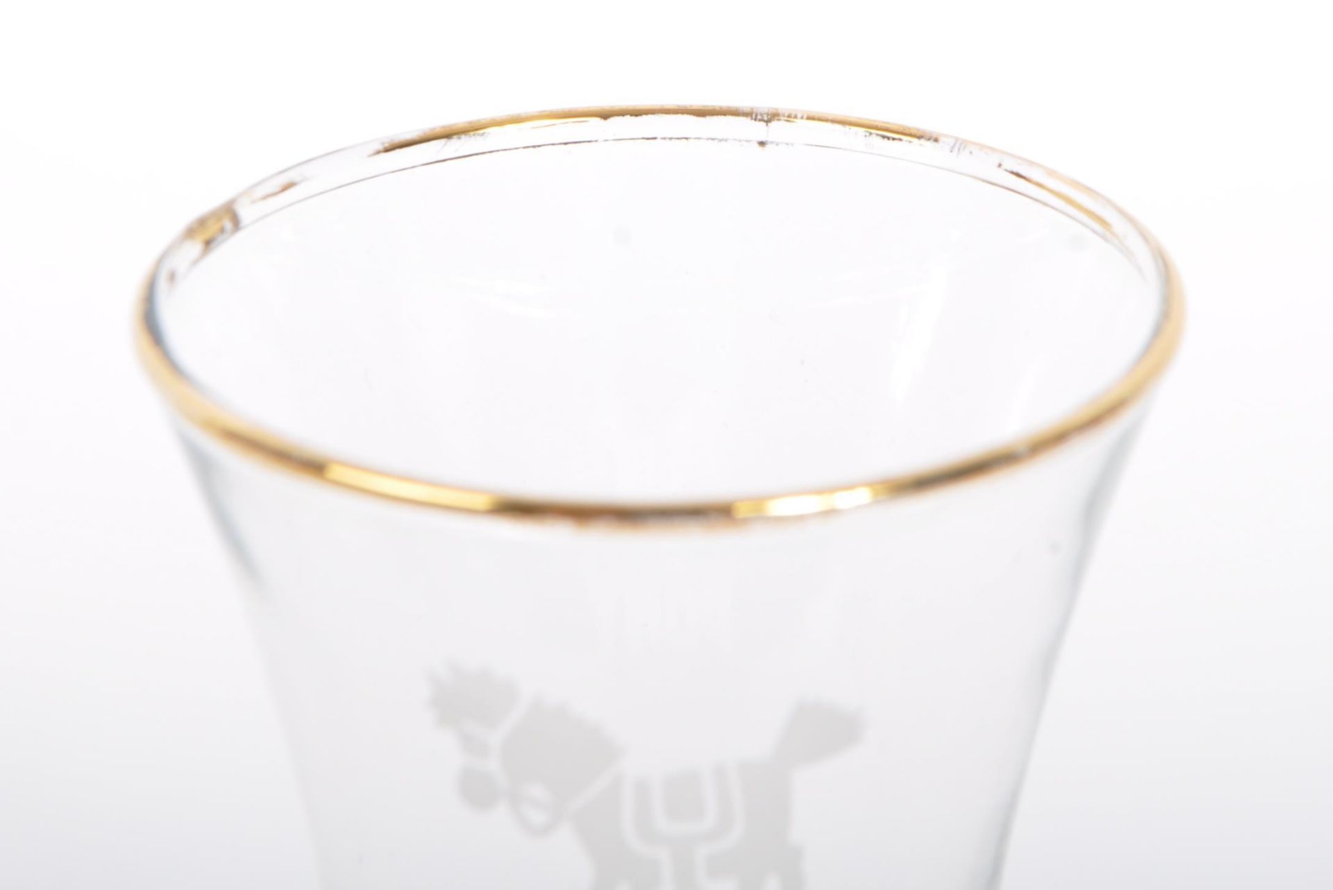 COLLECTION OF VINTAGE 20TH CENTURY PONY DRINKING GLASSES - Bild 3 aus 4