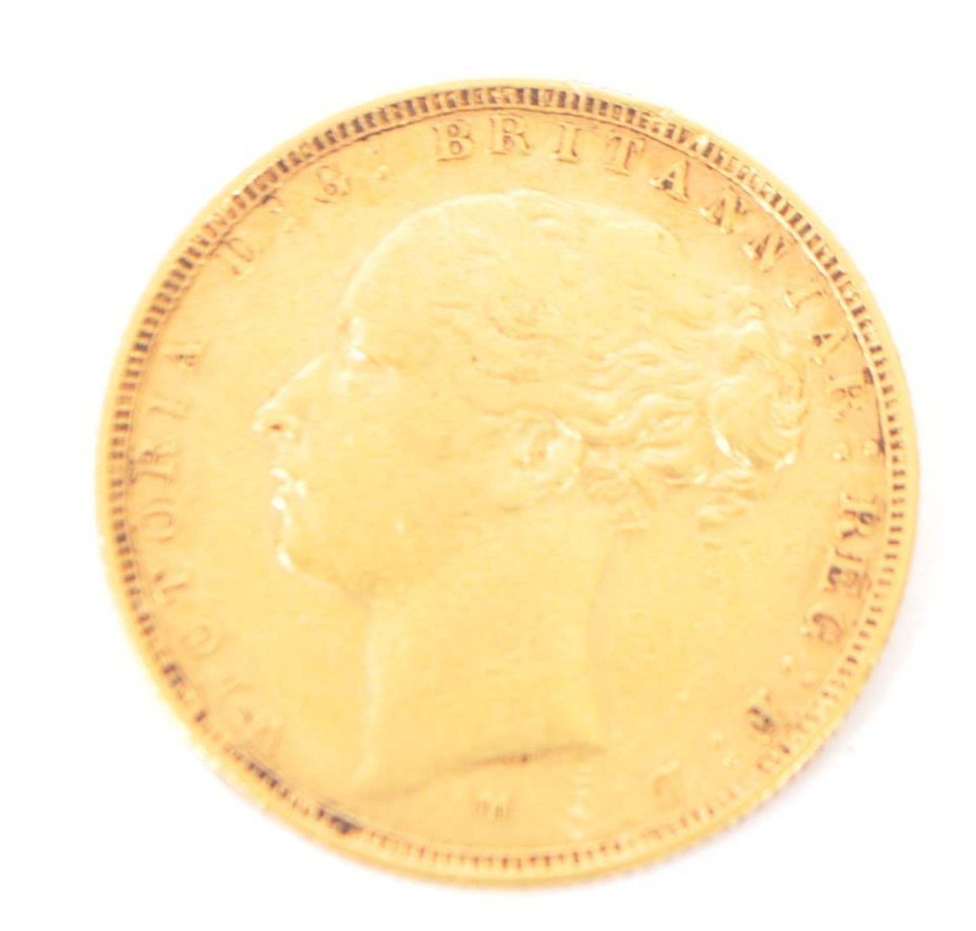 1882 QUEEN VICTORIA 22CT GOLD FULL SOVEREIGN COIN