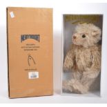 LIMITED EDITION MILLENNIUM 'BARNEY' TEDDY BEAR BY MERRYTHOUGHT