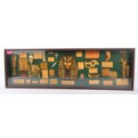 20TH CENTURY EGYPTIAN ARTEFACT DISPLAY CASE