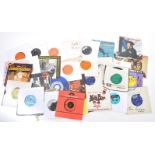 COLLECTION OF 45 RPM VINYL SINGLE RECORDS