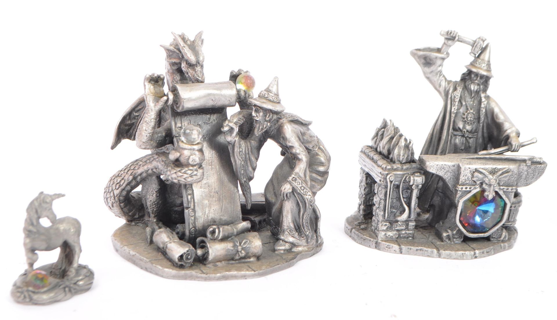 FIVE PEWTER TOLKIEN FIGURINES BY WAPW / SC WARD & SC RILEY - Image 2 of 7