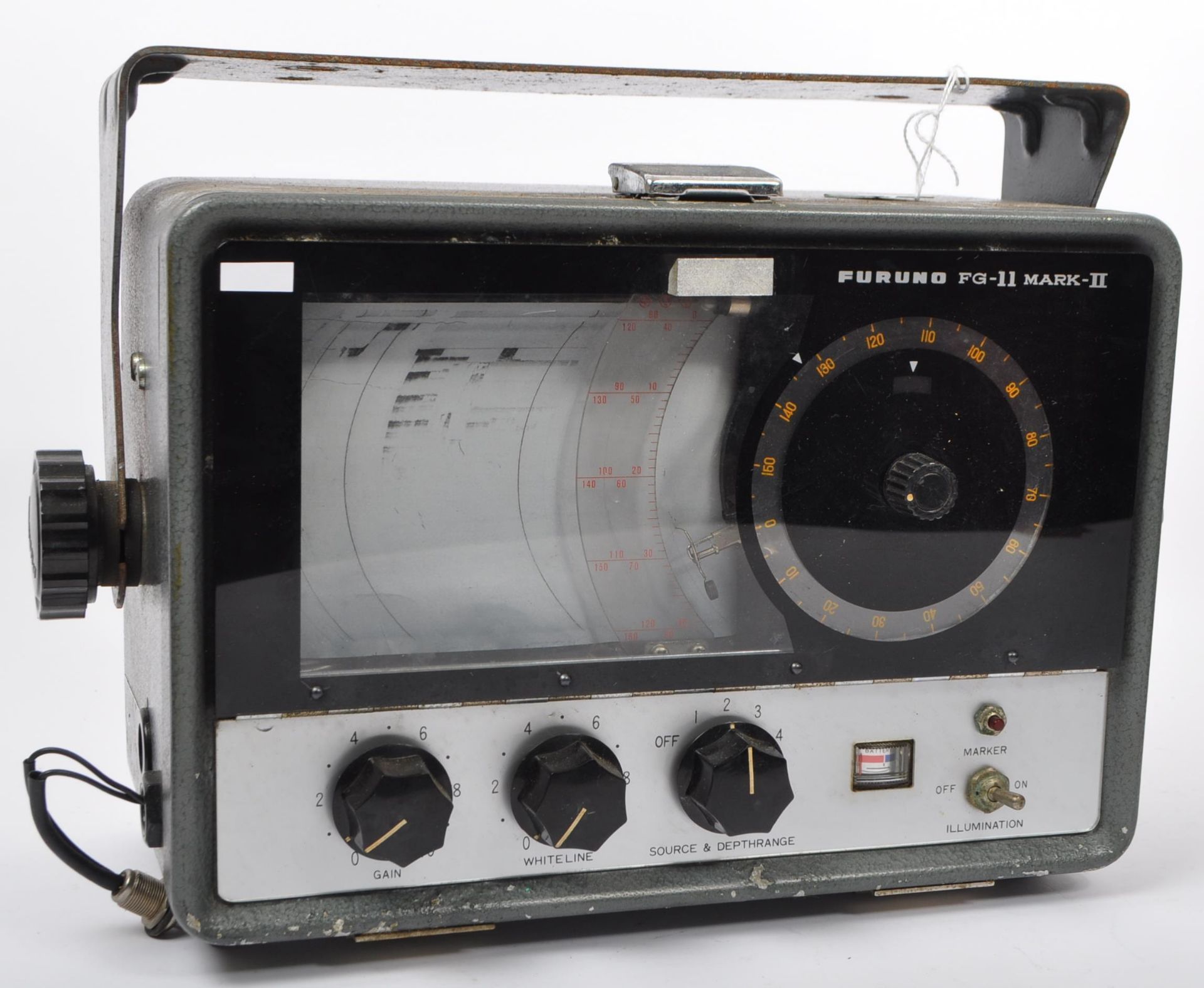 VINTAGE FURUNO MK II MARINE RADAR & EUROTHERM TEMP CONTROLLER - Image 2 of 4