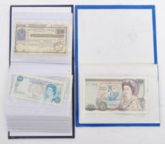 A COLLECTION OF UK UNCIRCULATED AND CIRCULATED BANKNOTES