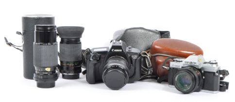COLLECTION OF VINTAGE 20TH CENTURY CAMERAS & LENSES