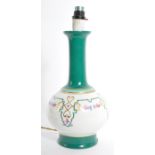 20TH CENTURY FRENCH VINTAGE PORCELAIN TABLE LAMP