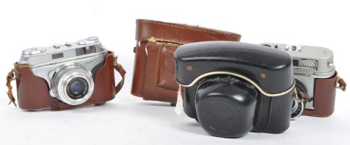 COLLECTION OF MID CENTURY VIEWFINDER CAMERAS