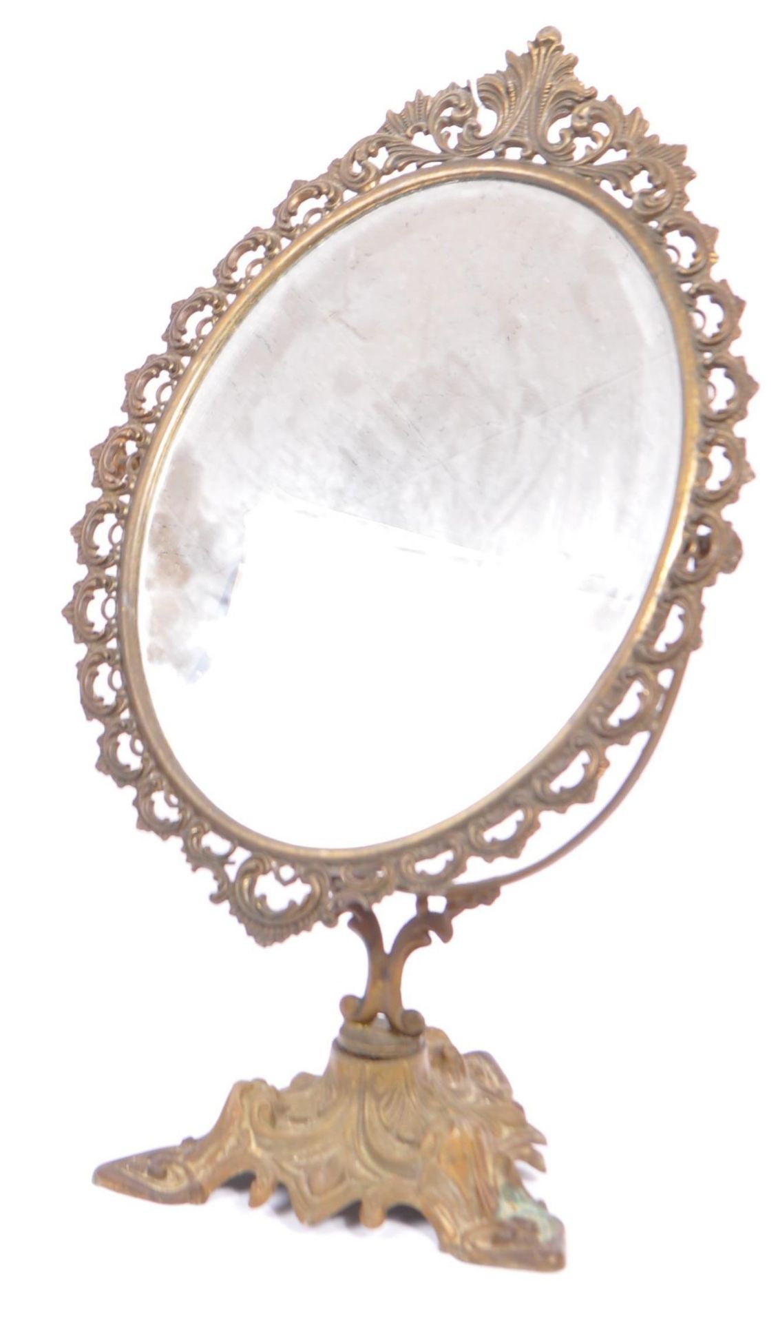 EARLY 20TH CENTURY FRENCH ROCOCO STYLE FREE STANDINGH MIRROR