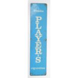 VINTAGE MID 20TH CENTURY PLAYER'S CIGARETTES ADVERTISING SIGN