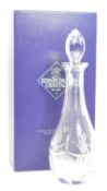 VINTAGE HAND BLOWN DECANTER BY EDINBURGH CRYSTAL BOXED