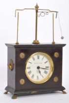 VINTAGE 20TH CENTURY FLYING PENDULUM MANTEL CLOCK