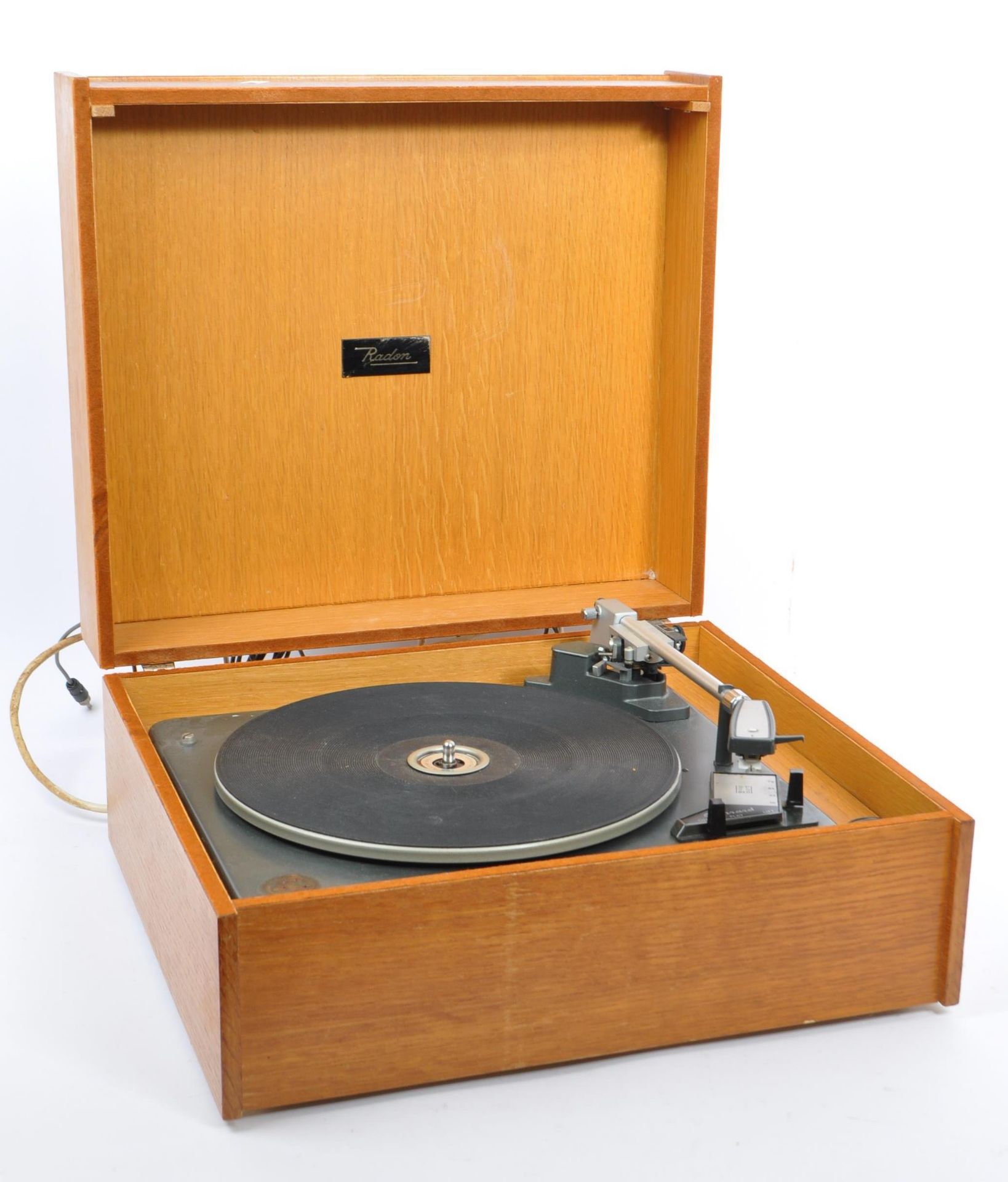 VINTAGE 20TH CENTURY THORENS VINYL RECORD PLAYER - Image 5 of 7