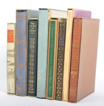 COLLECTION OF EIGHT FOLIO SOCIETY HISTORIC HARDBACK BOOKS