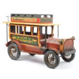 LARGE LATE 20TH CENTURY LARKIN & NEWTON BISCUITS PASSENGER BUS