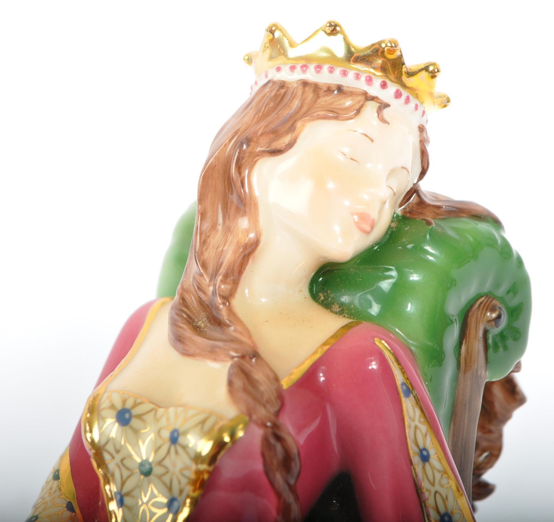 TWO LIMITED EDITION COALPORT FIGURINES - CATHY & SLEEPING BEAUTY - Bild 5 aus 8